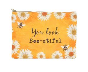 Something Different You Look Bee-Utiful Makeup Pouch (Yellow) - SD1132