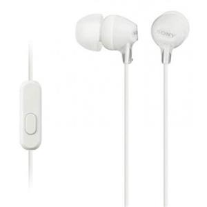 Sony - MDREX15APW - EX Monitor Headphone (White)