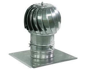 Spinning Garden Tools & Hardware/Building & Construction/Ventilation Aluminum Flue Ventilation with Extra Roof Plate 130mm