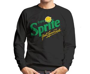 Sprite Retro 90s Logo Men's Sweatshirt - Black