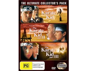 The Karate Kid / The Karate Kid 2 / The Karate Kid 3 DVD Region 4