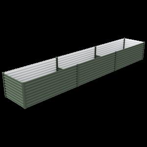 The Organic Garden Co 6.0 x 1.0 x 0.73m Raised Garden Bed - Pale Eucalypt