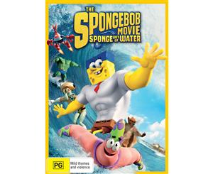 The SpongeBob Movie Sponge Out of Water DVD Region 4