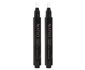 2 x Natio Radiant Under Eye Concealer 2.8mL