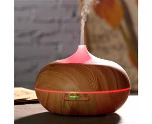 300ml Essential Oil Aroma Oils Diffuser | Electric Aromatherapy Humidifier Aroma - Dark Wood