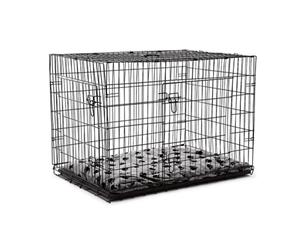 42  XL Dog Crate Cage - Black