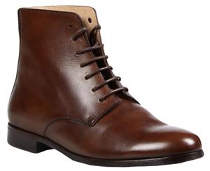 A.P.C. Men's Formal Ankle Boots - Dark Brown