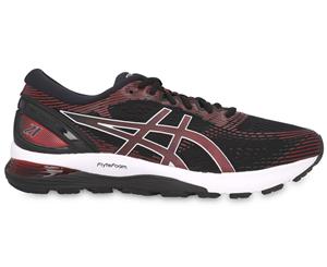 ASICS Men's GEL-Nimbus 21 Running Shoes - Black/Classic Red