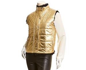 Adrienne Landau Metallic Vest