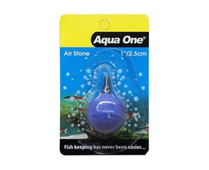 Aquarium Air Stone Ball 2.5cm 10142 Fish Tank Aqua One Generate Oxygen Health