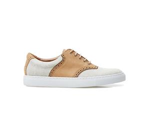 Bankrupt Millionaire Men's The Corbin Sneaker - Tan/Cream