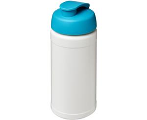 Baseline Plus 500Ml Flip Lid Sport Bottle (White/Aqua) - PF2821