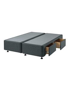 CHAMBRAY SPLIT SUPER KING 4 DRAWER BASE