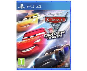 Cars 3 Driven to Win PS4 Game