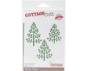 CottageCutz Elites Die -Winter Trees 1.7&quotX2.3" To 1.9&quotX2.8"