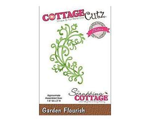 Cottagecutz Elites Die 1.8X3 Garden Flourish