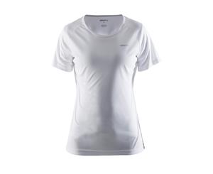 Craft Womens/Ladies Prime Lightweight Moisture Wicking Sports T-Shirt (White) - RW3980