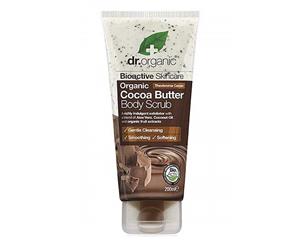 Dr Organic Cocoa Butter Body Scrub - 200ml