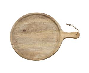 Ecology 49x37cm Arcadian Serving Round Paddle Board Cheese Platter Mango Wood