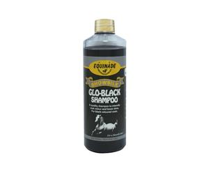 Equinade Showsilk Glo Black Enriches Deepens Colour Animal Horse - 250ml (E9127)