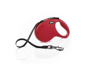 Flexi Classic Tape Retractable Dog Lead Red