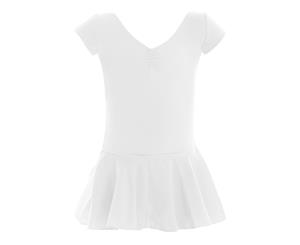 Florence Leotard with Skirt - Child - White