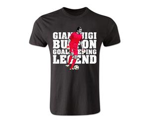 Gianluigi Buffon Goalkeeping Legend T-Shirt (Black)