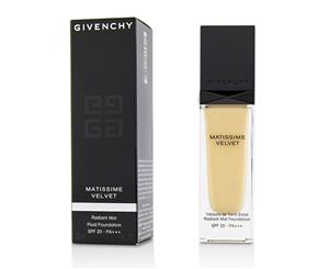 Givenchy Matissime Velvet Radiant Mat Fluid Foundation SPF 20 #01 Mat Porcelain 30ml/1oz