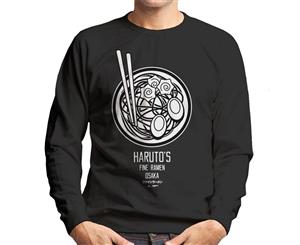 Harutos Fine Ramen Bowl Men's Sweatshirt - Black