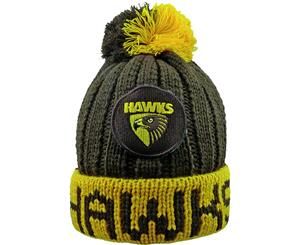 Hawthorn Hawks AFL Hundo Beanie Hat