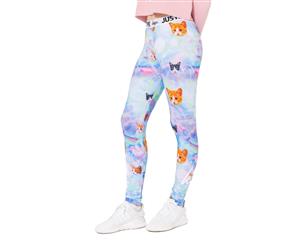 Hype Fairy Cats Kids Girls Leggings - Multi