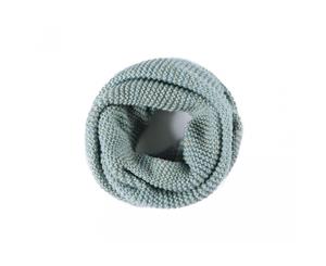 Intrigue Womens/Ladies Shimmery Knitted Snood (Green) - JW403