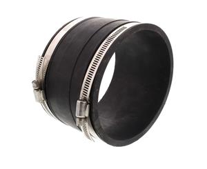 Jenco 100mm EW Sewer Coupling Connector With 316 Stainless Steel Hose Clamps