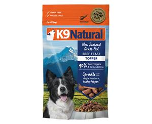 K9 Natural Freeze Dried Beef Feast Topper 142g