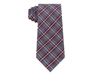 Kenneth Cole Reaction Mens Silk Plaid Neck Tie