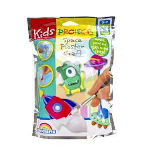 Kids Projects Plaster Magnet Space Craft Kit