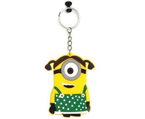 Minion Rush Pvc Keychain GREEN