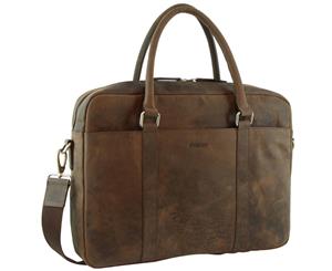 Morrissey Hunter Leather Laptop Bag (MO3044)