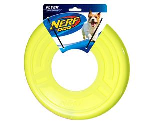 NERF Dog 10" Large Atomic Flyer - Lime