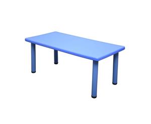 New Rectangle Kids Playing Study Table Blue 120x60cm