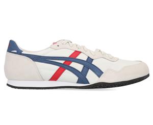 Onitsuka Tiger Serrano Sneakers - Vaporous Grey/Dark Blue/Red