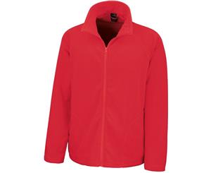 Outdoor Look Mens Banchory Thermal Lightweight Microfleece Jacket - Red