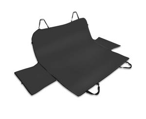 Pet Waterproof Pet Cat Dog Car Back Seat Cover Hammock Protector Mat Black