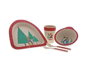 Peter Rabbit Christmas Organic Dinner Set