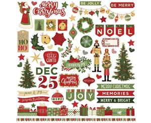 PhotoPlay Christmas Memories Stickers 12 inch X12 inch Elements