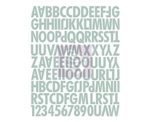 Prima Marketing - Lifetime - Uppercase Canvas Alphabet Stickers Approx 1.5