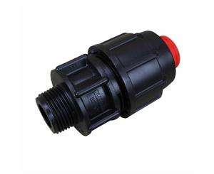 Rural Poly MALE Threaded ADAPTOR 1 1/4 x 1 Inch 68032 Farm Plasson