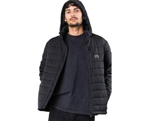 Rusty Men's All In Puffer Jacket - Black