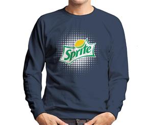 Sprite Double Lemon Logo Men's Sweatshirt - Navy Blue