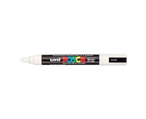 Uni-Paint Posca Paint Marker Pen - 2.5mm Tip - White